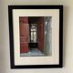 Original Signed Framed Oil Artwort Of Parisian Red Door