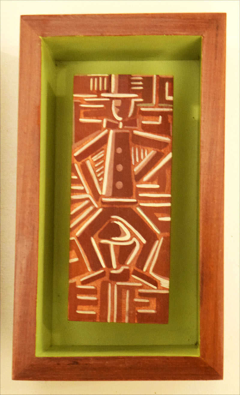 Panneau d’applique murale de style futuriste, années 1950