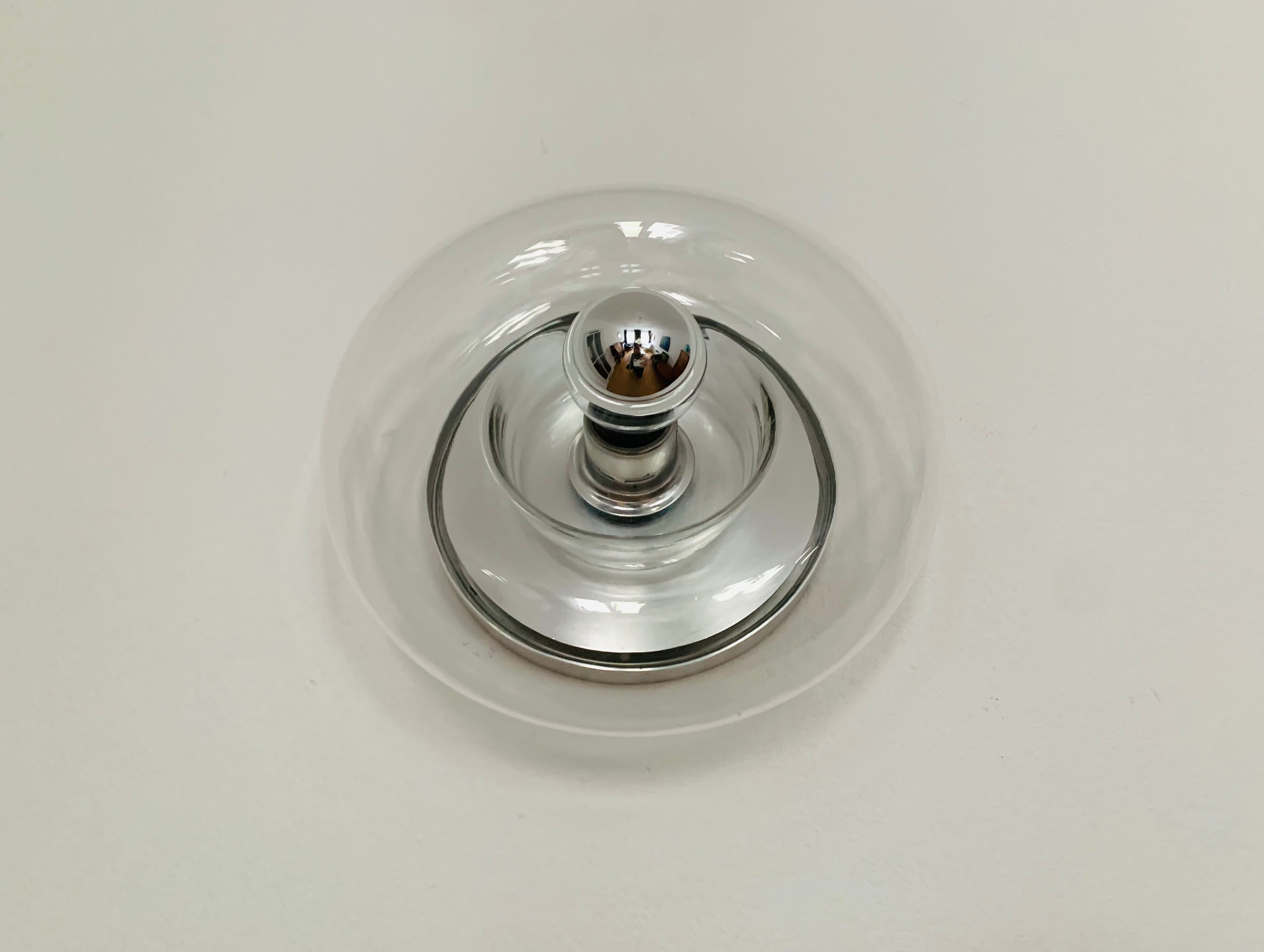 1 of 3 Donut Wall or Ceiling Lamps by Doria