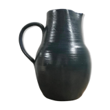 Old blue ceramic jug