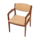 Danish Modern Teak & Leather Armchair by Erik Buck for Ørum Møbelfabrik