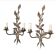 Paire de grandes appliques attribuées à Maison Baguès, Paris, circa 1966