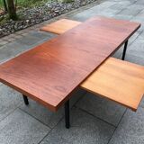 Scandinavian coffee table & 60s shelves