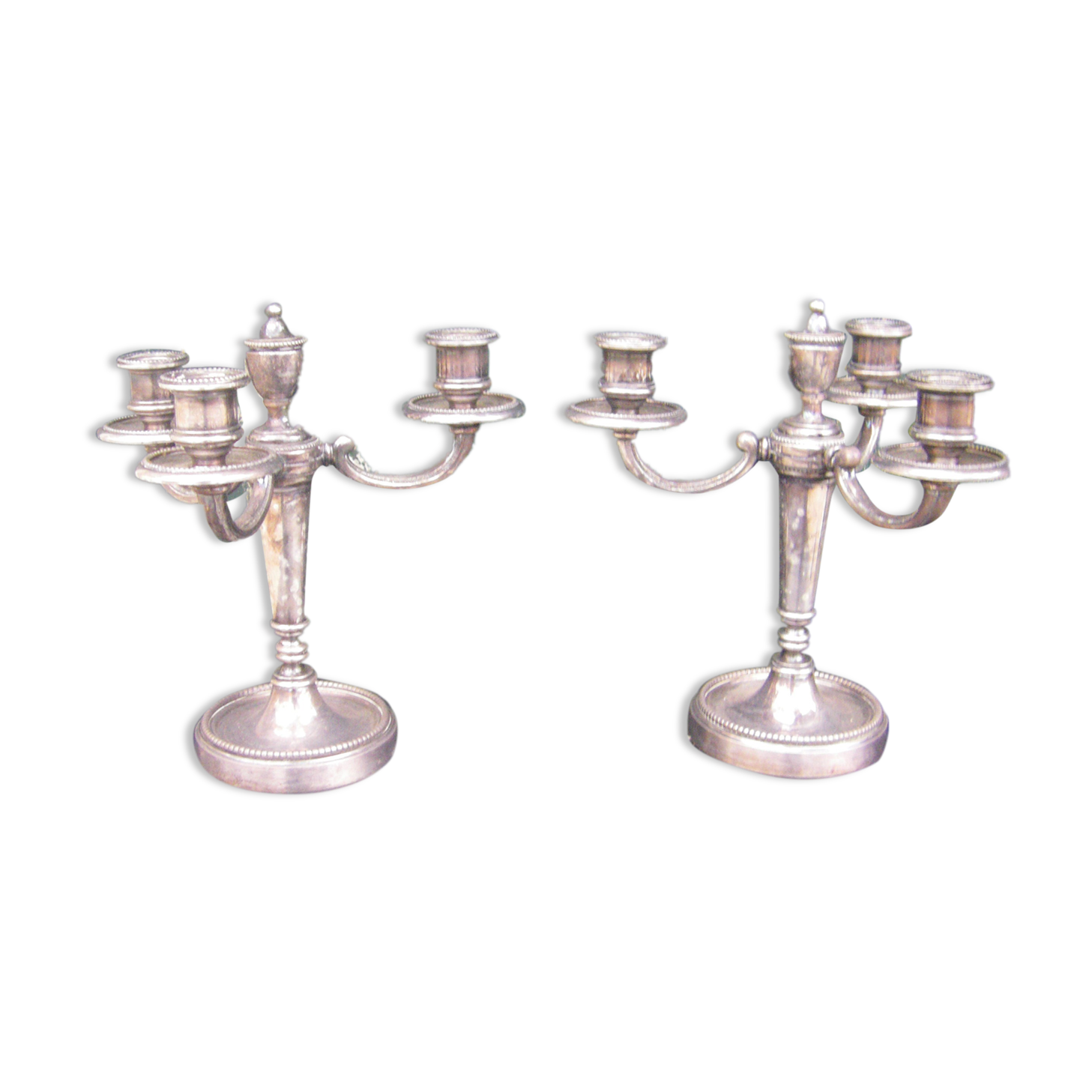 Pair of candlesticks by Christofle