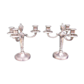 Paire de chandeliers par la maison Christofle
