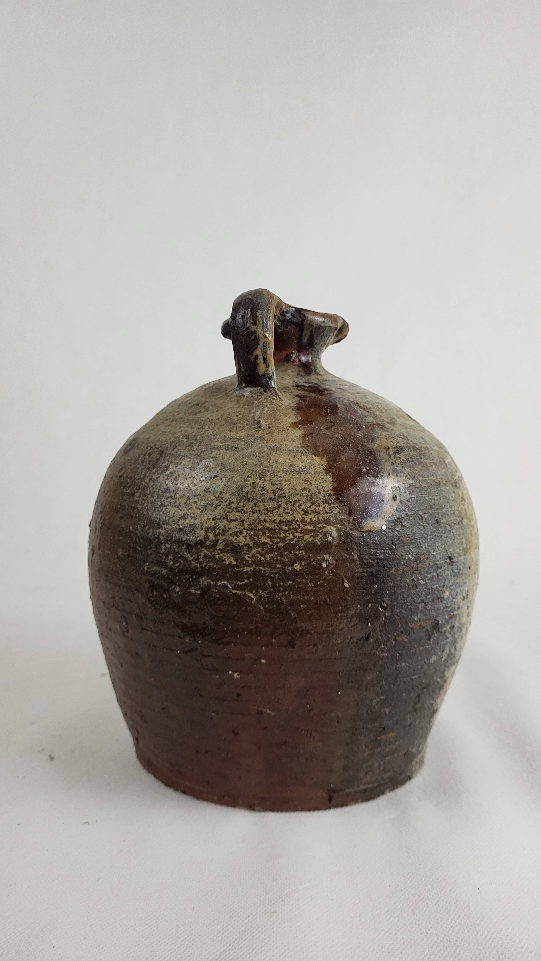 Cruche Toule en grès de Puisaye XIXème