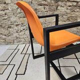 Set of 4 1970s Space Age armchairs