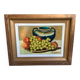 Tableau nature morte huile sur panneau signée