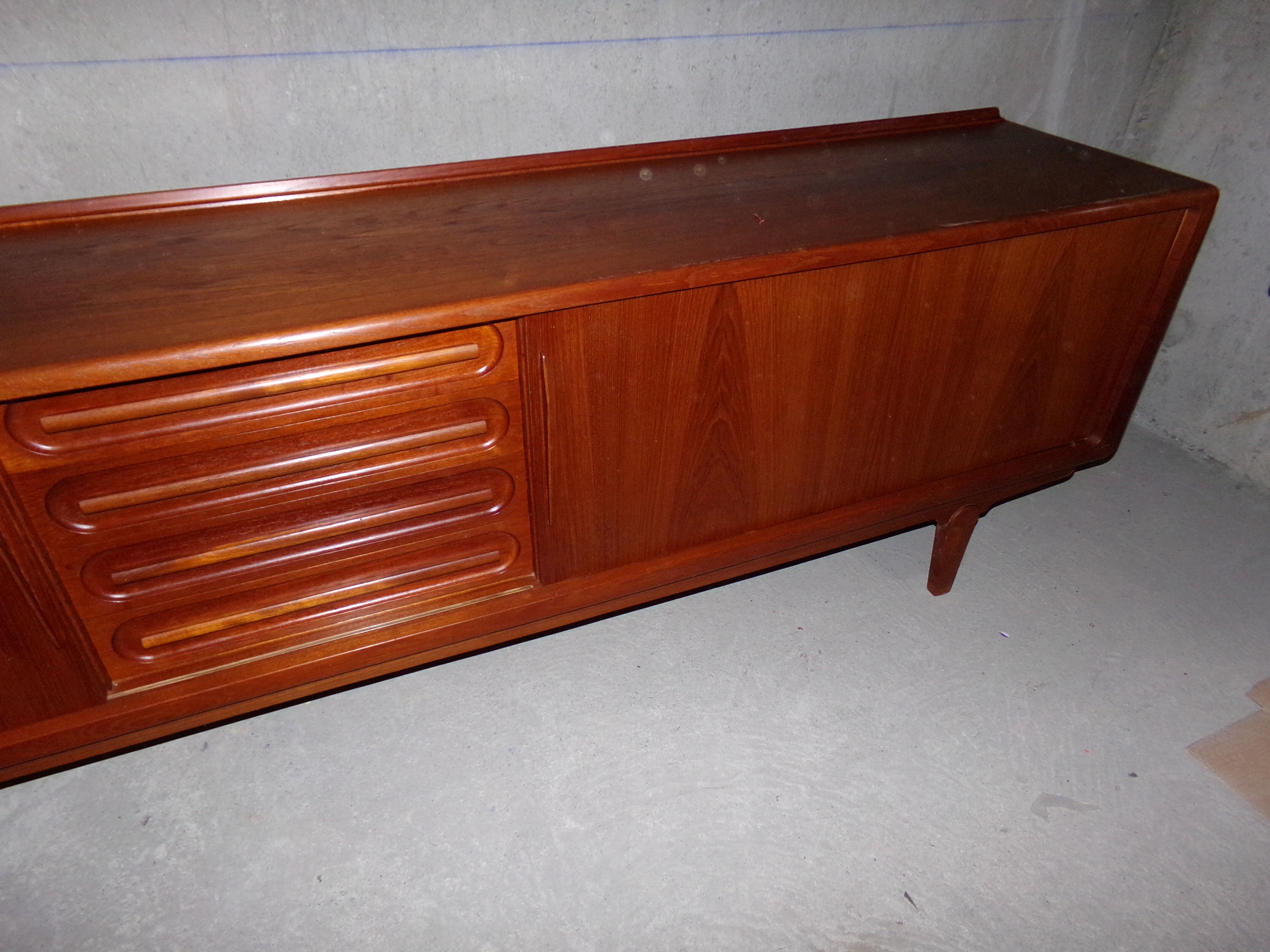 Scandinavian enfilade vamo sonderborg in teak, arne vodder - 1960