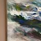Large Original Swedish Oil on Canvas – “Abstract Composition” by Johny Colebring – 1978 – Signed – Vintage & Framed – 83×73 cm