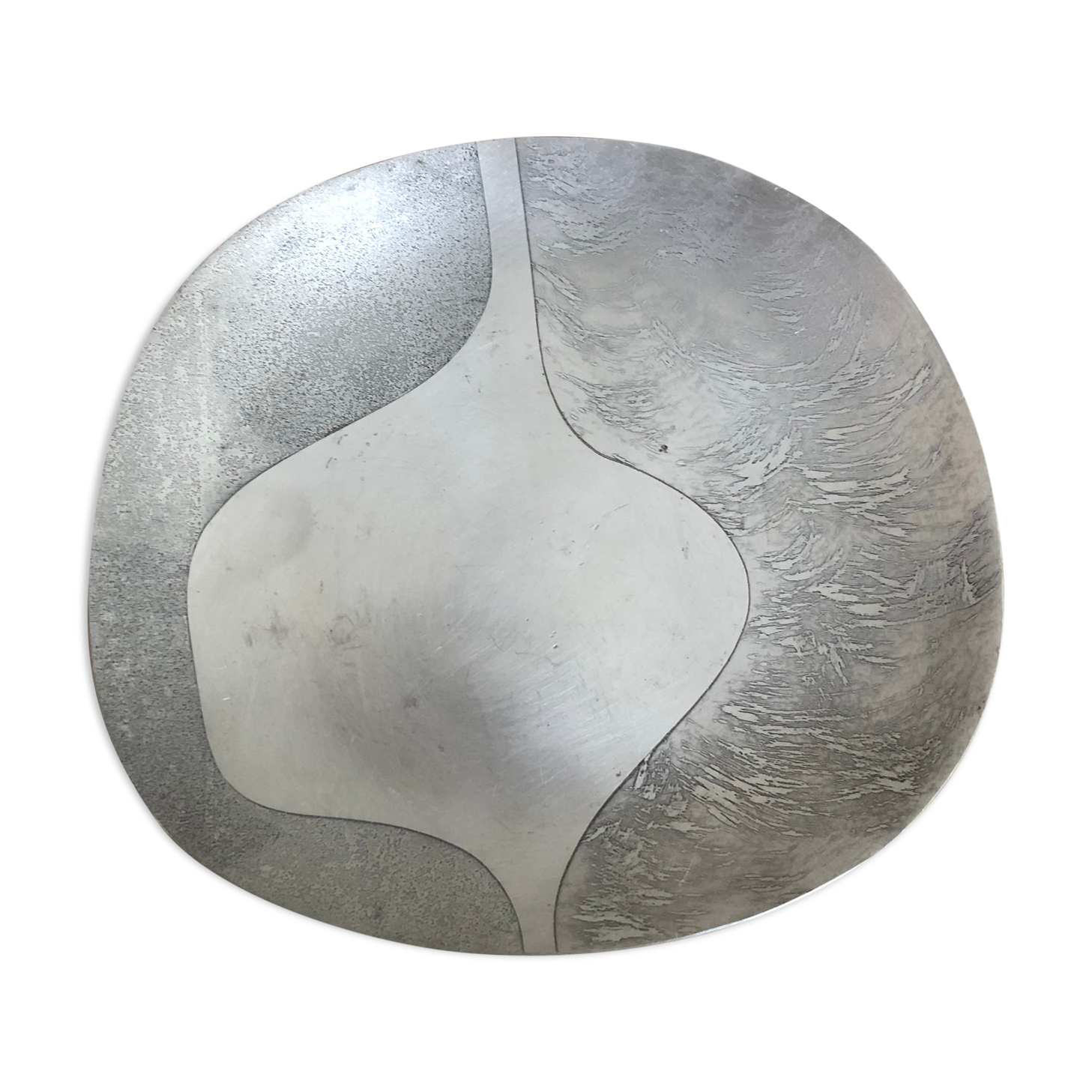 Trinket bowl free form vintage signed