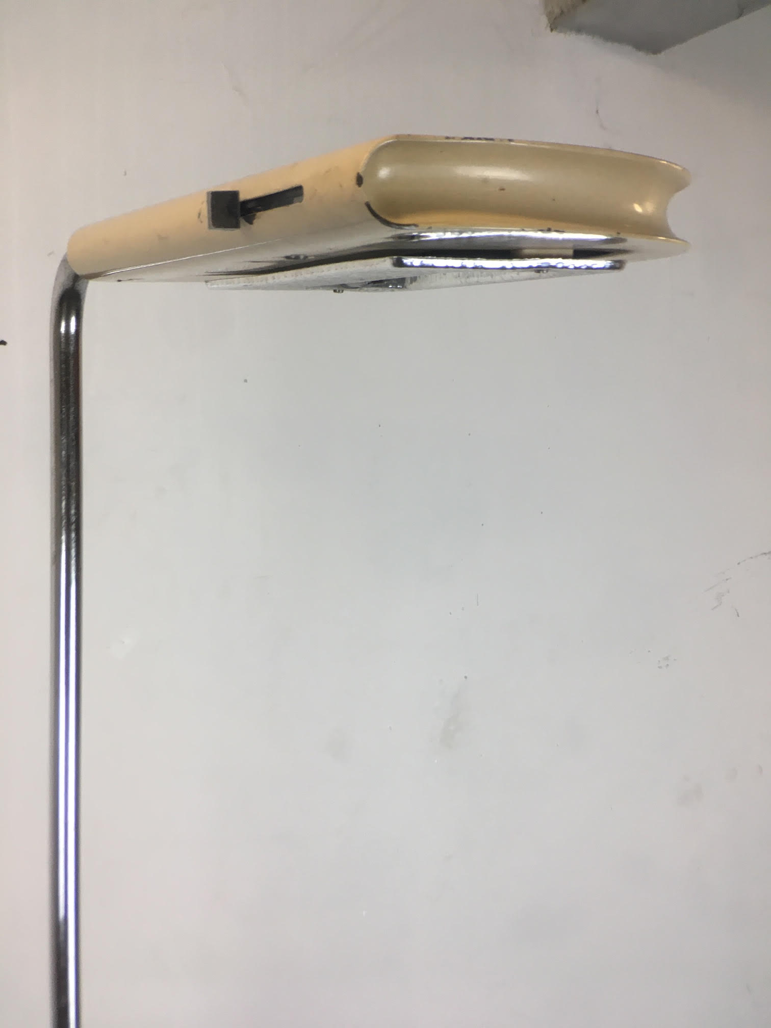 Halogen lamppost Bruno Gecchelin model Mezzaluna editor Skipper 1970