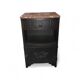 Art Deco bedside table with marble