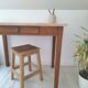 Bureau / Table d'appoint en bois de ferme style campagne