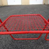 Pair of folding chairs Ted Net N. Gamelgaard 80s Ikéa