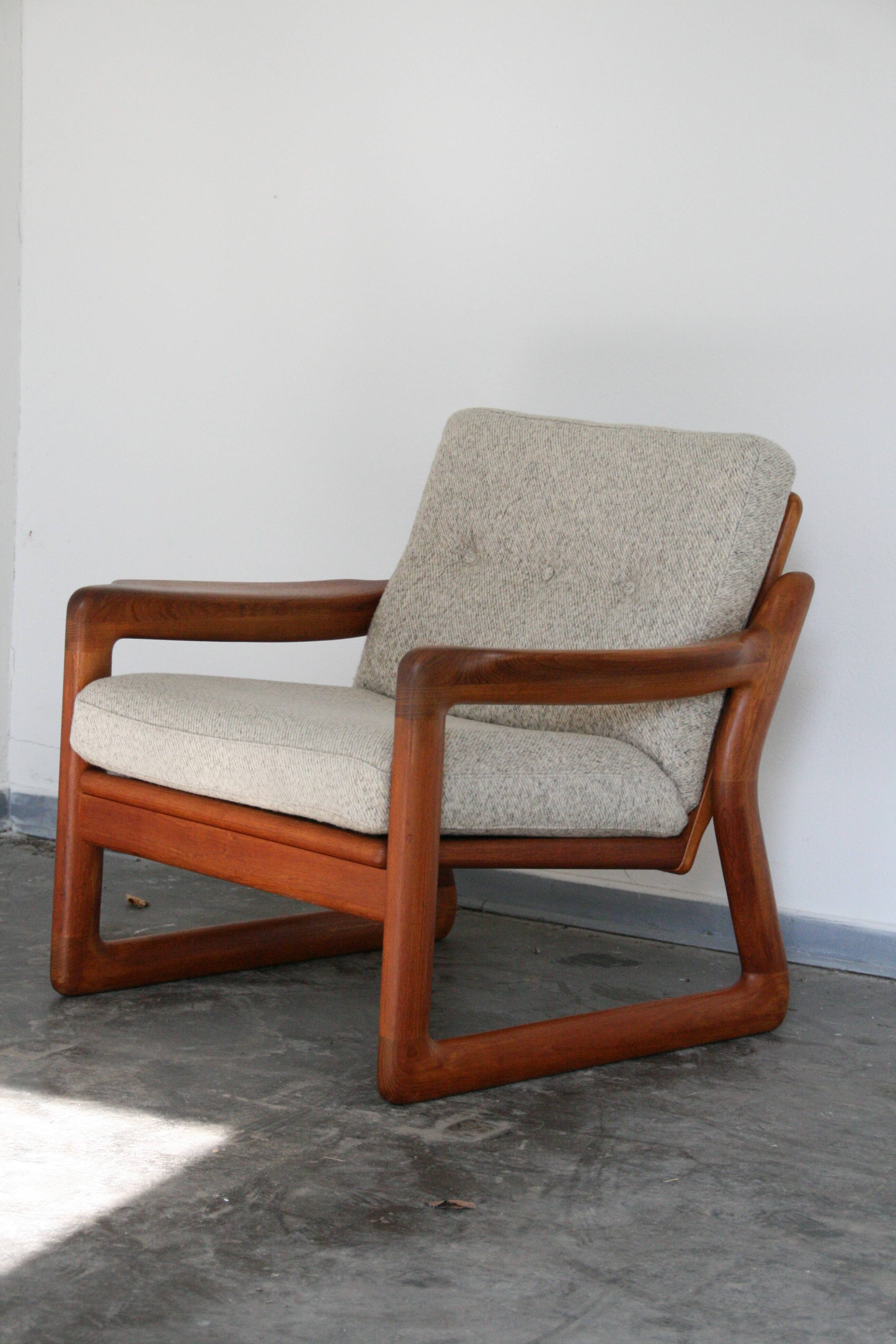 Chaise vintage en teck de Komfort Danemark