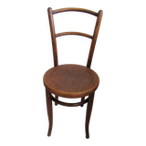 Chaise de Bistrot assise décorée de Jacob & Josef Kohn