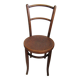 Chaise de Bistrot assise décorée de Jacob & Josef Kohn