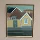 Original Vintage Swedish Oil on Canvas – “City Scene” by Gunnar Fohlin – Signed & Dated 1987 – Vintage & Framed