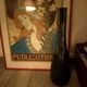 Long black contemporary vase