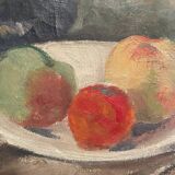 Still life with pears and apples, early 20th century