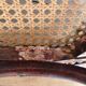 Baumann chair in turned wood and canning N33 early twentieth century