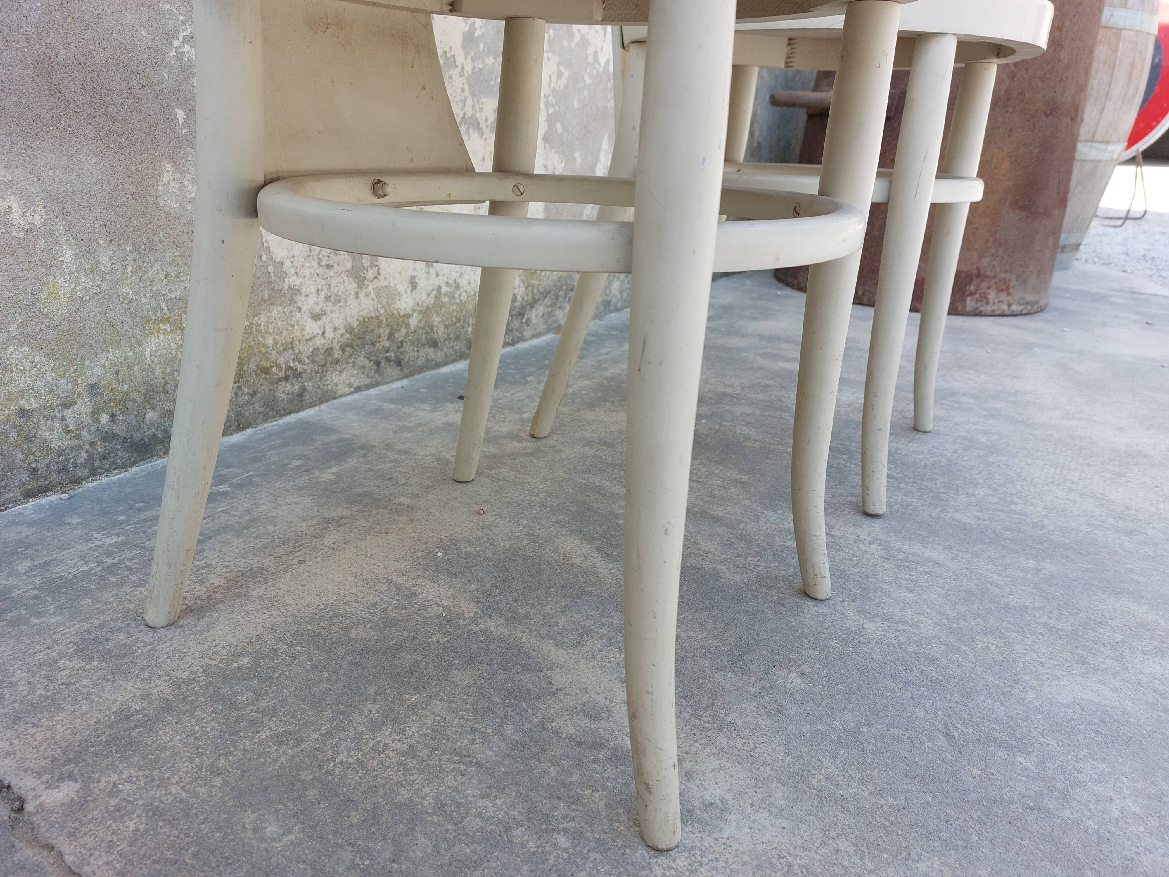 Pair of baumann chairs seagull model