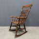 Antique Dutch rocking chair from the early 1900s