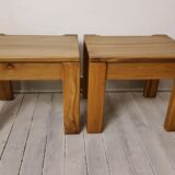 Regain elm bedside tables