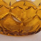 Empty pocket amber glass 60's