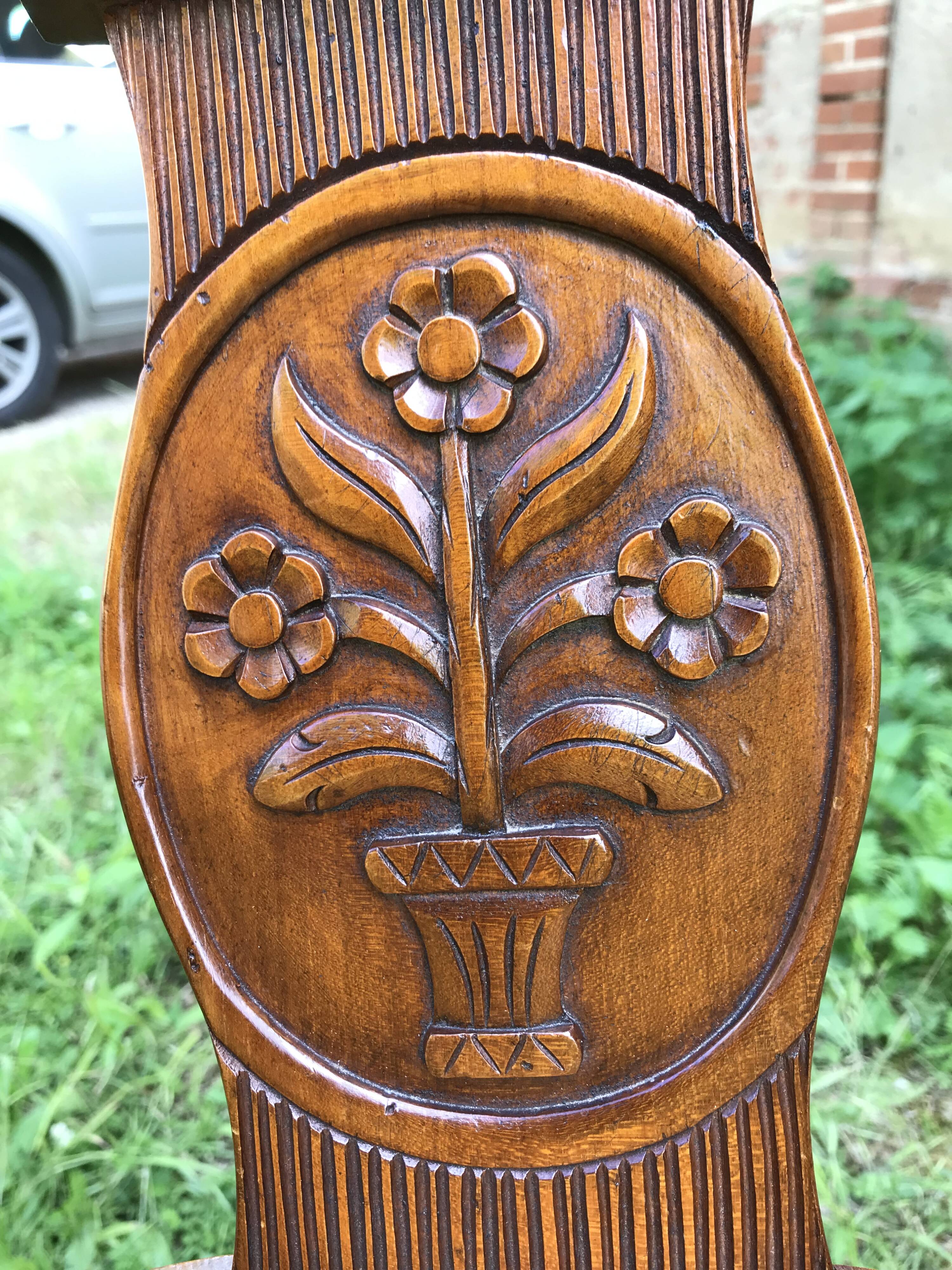 6 chairs mulched Louis Philippe