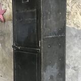 Riveted cloakroom converted into storage cabinet - early twentieth century