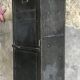 Riveted cloakroom converted into storage cabinet - early twentieth century