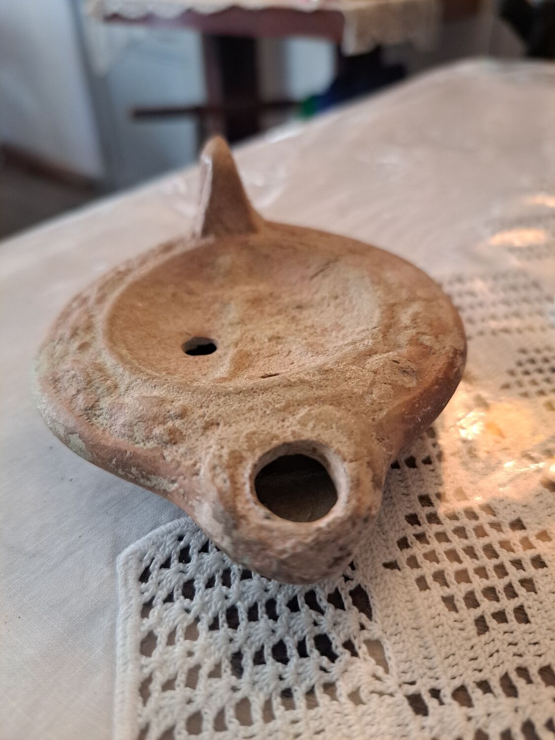 Roman oil lamp