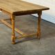 Oak farmhouse table