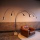 Large Italian luminaire with 7 arms 1970