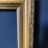 Gild frame nineteenth stucco decor of rinceaux