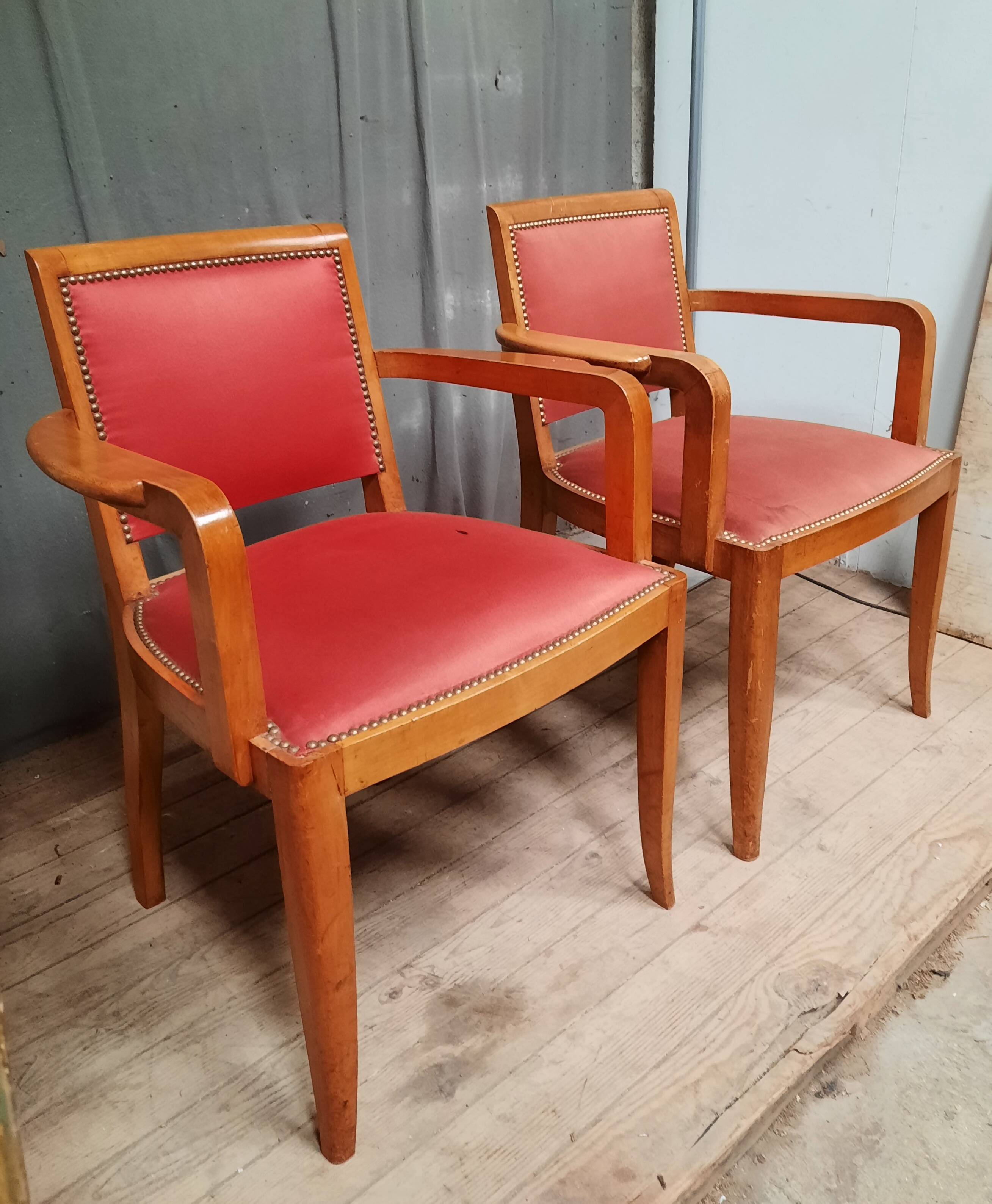 Pair of vintage armchairs