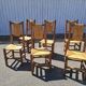 6 brutalist chairs