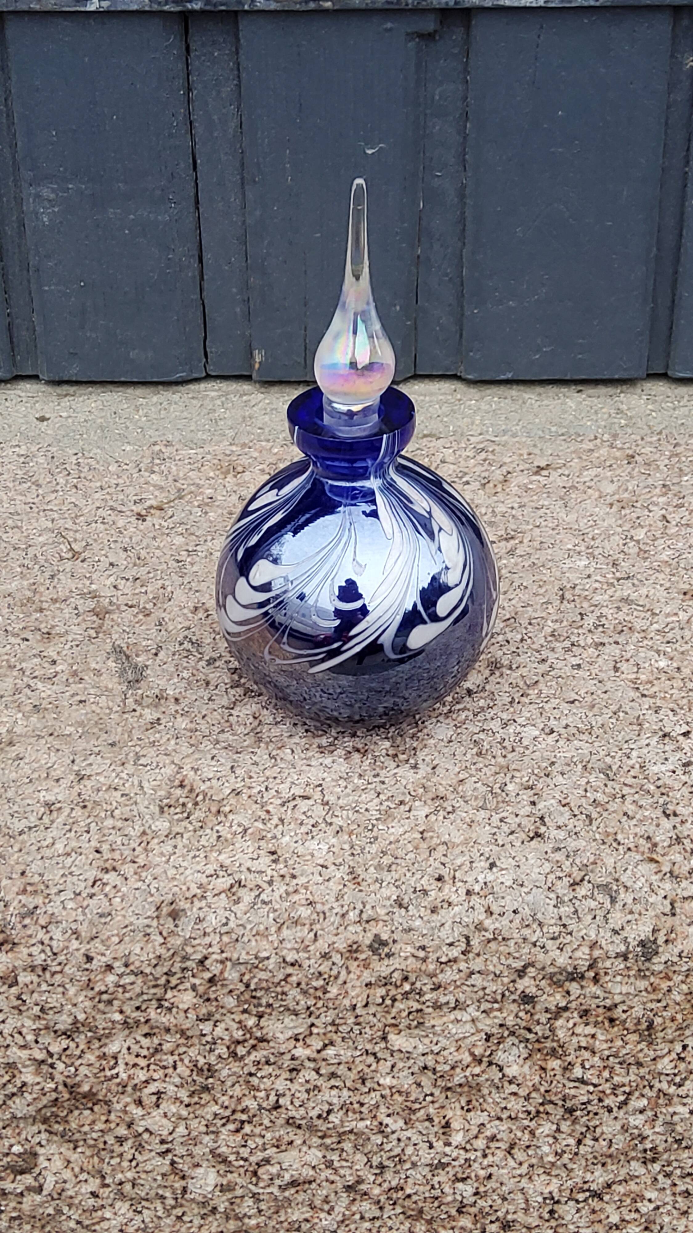 Murano glass bottle from the 80s