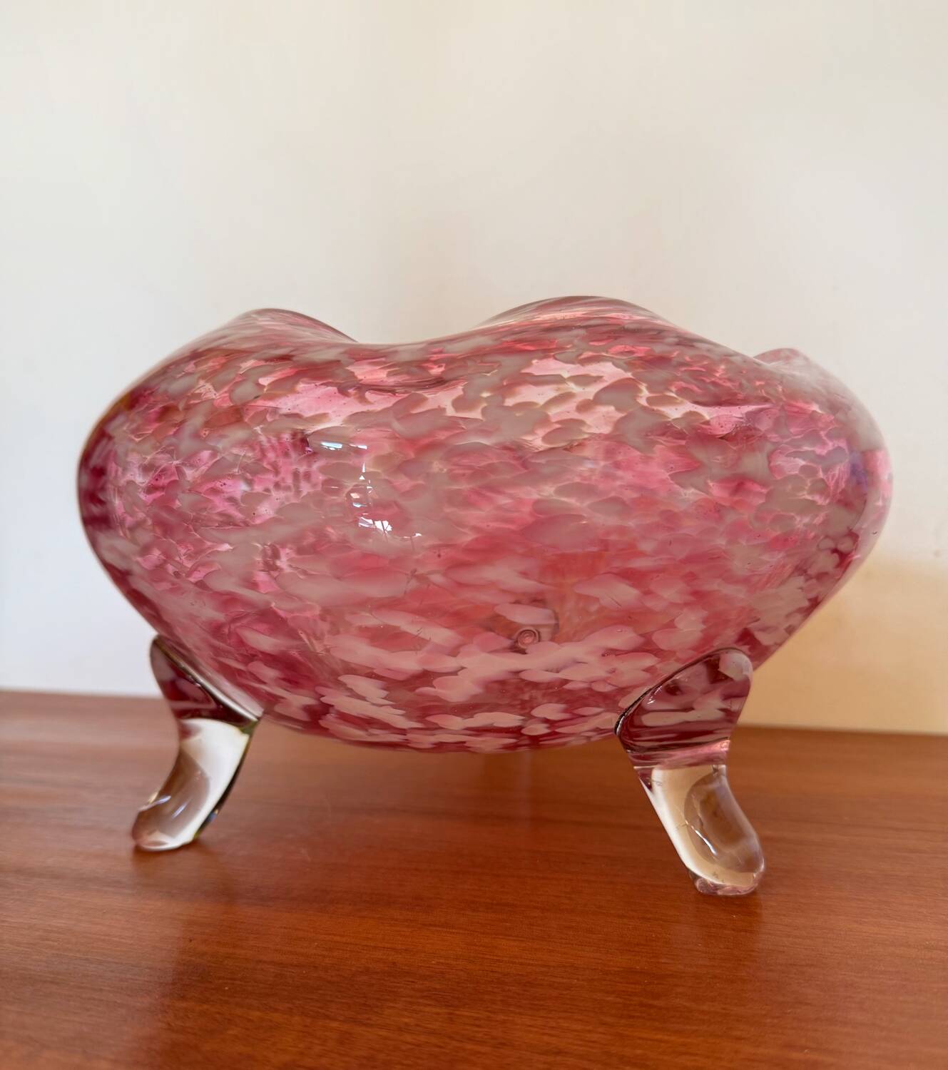 Old Clichy glass cup