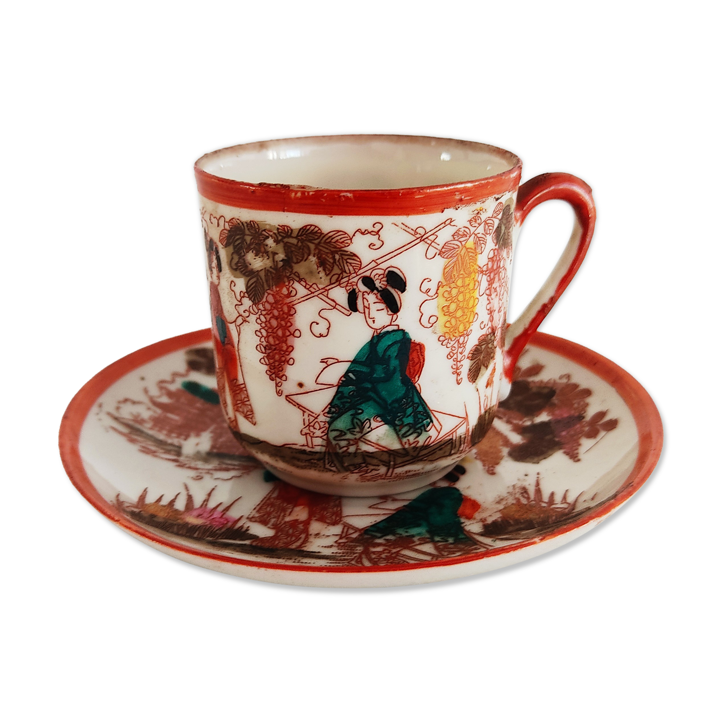 Chinese porcelain cup and cup