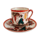 Chinese porcelain cup and cup