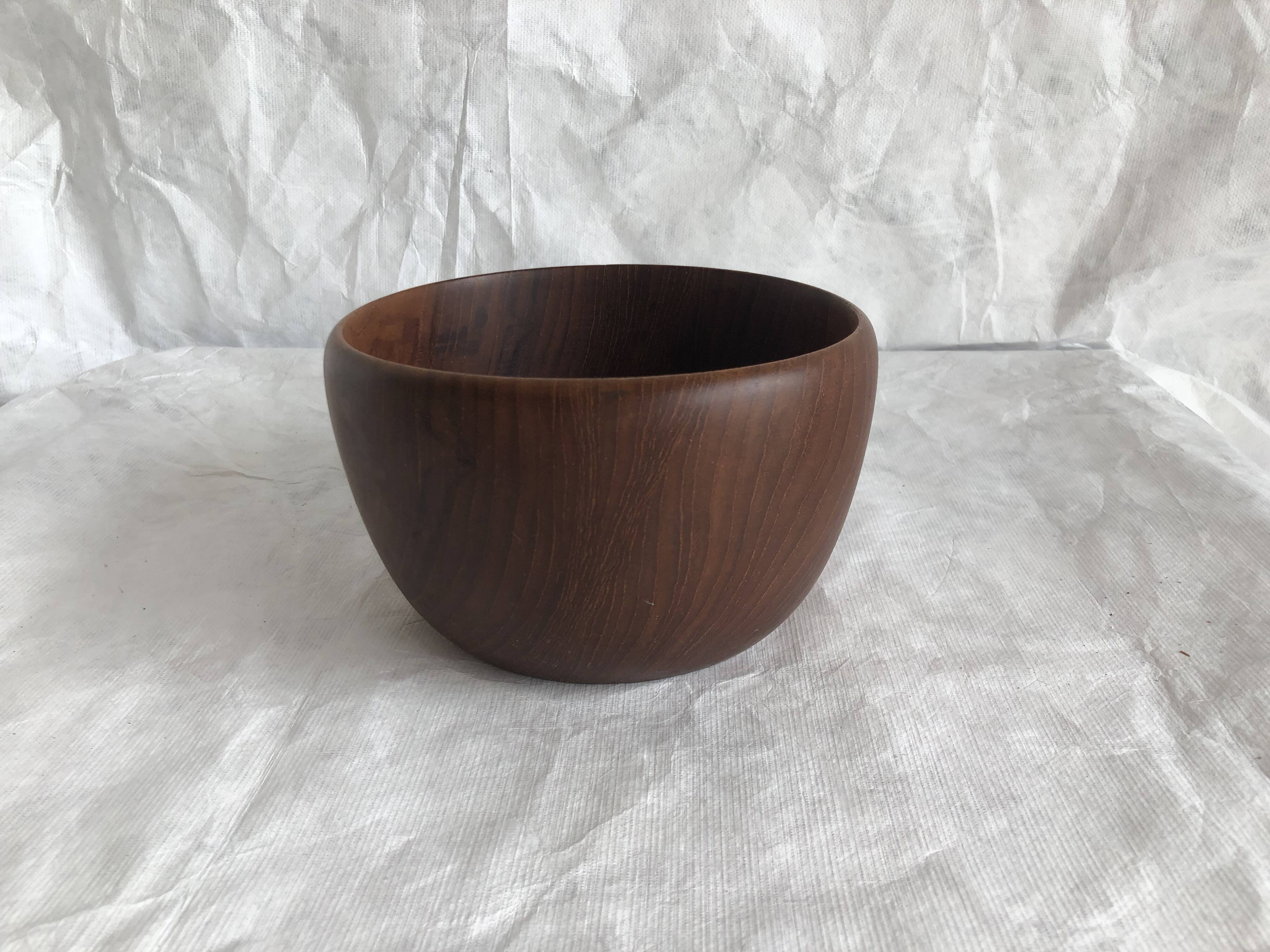 Vintage Scandinavian teak bowl