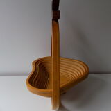 Wooden storage basket (pear shape)
