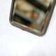 Vintage beveled barber mirror to pose or hang 15cm x 10cm