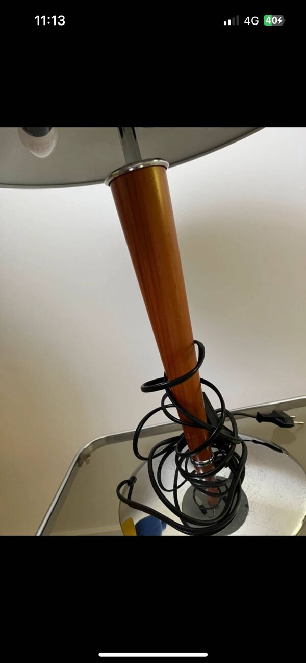 Lampe champignon paquebot vintage
