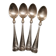 4 antique Gorham spoons from 1905