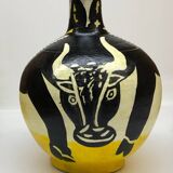 Picasso-inspired bull vase