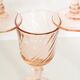 Pink glass wine glass, Rosaline, from Arcoroc